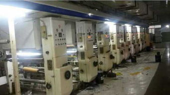 广东现货转让二手德光1050 9色凹版印刷机及技术转让信息